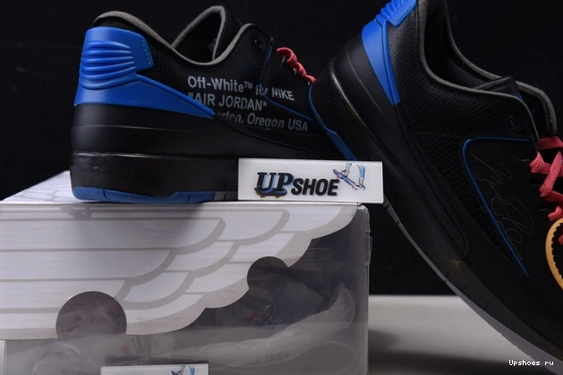 2 Retro Blue Jordan DJ4375-004 O-W SP Air Low Black 0119